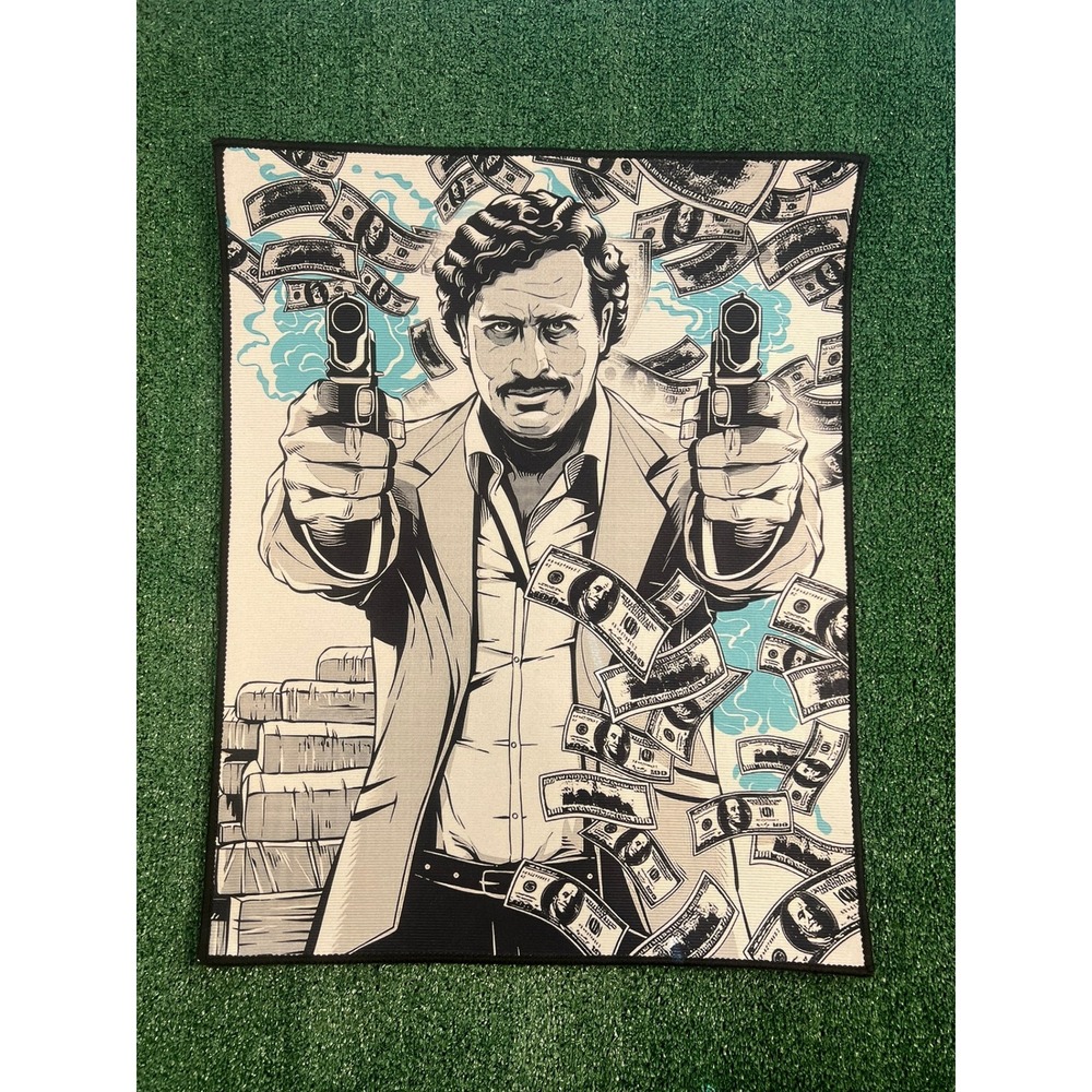 Pablo Escobar Narco Comic Non Slip Back